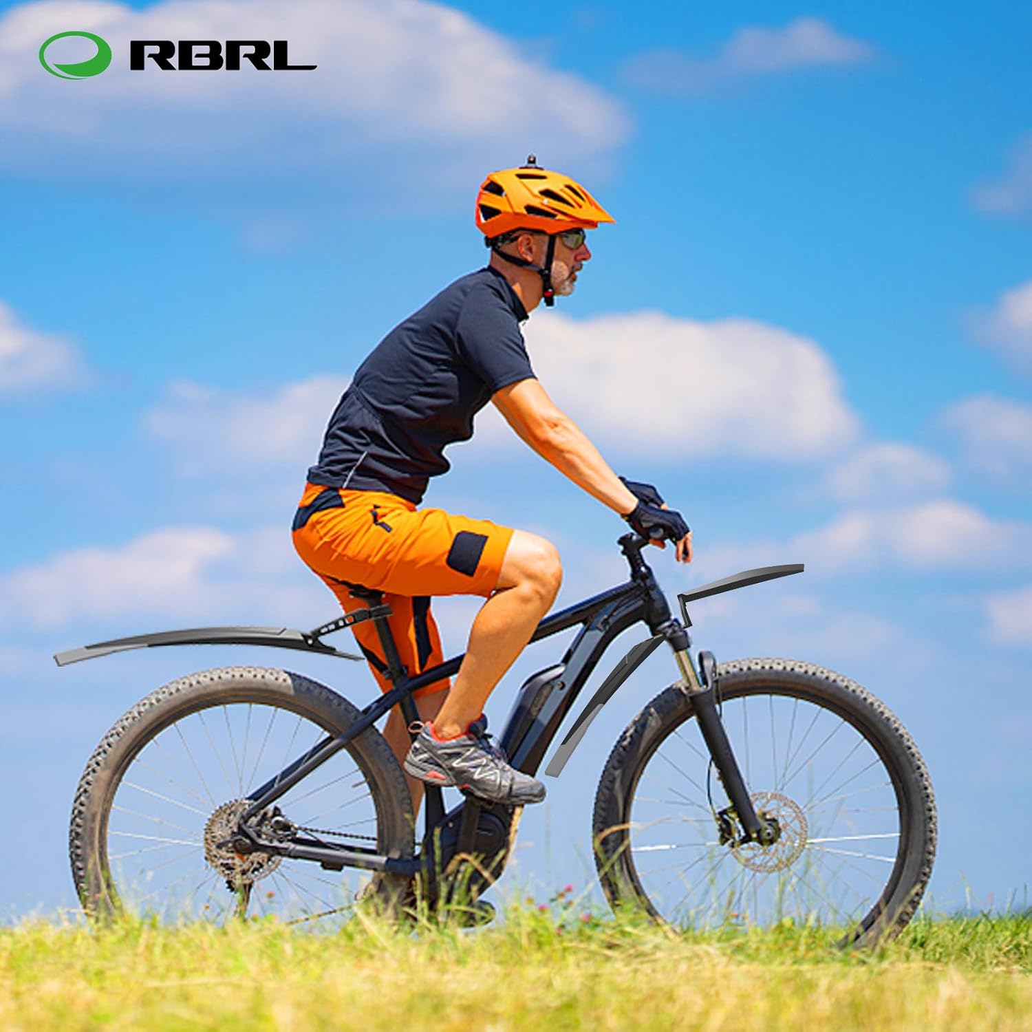 Thumbnail 5 de RBRL Bike Mudguard Set adjustable for 24–29in bikes