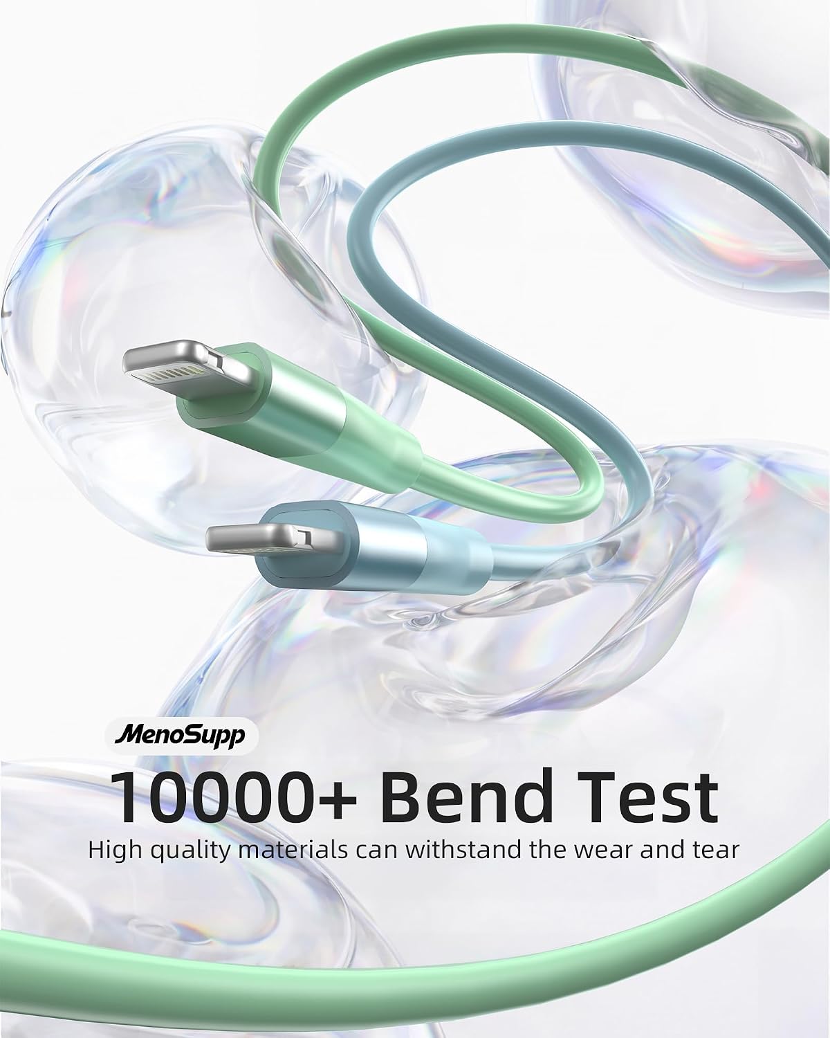 Thumbnail 4 de Apple iPhone Charger 3-Pack 10 ft Lightning Cable