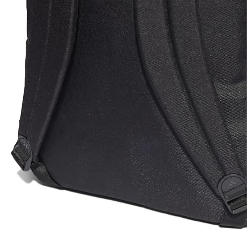 Detalle de adidas Unisex - Adulto Classic 3Bars Backpack, Black/White, 27,5 L, Taglia Unica