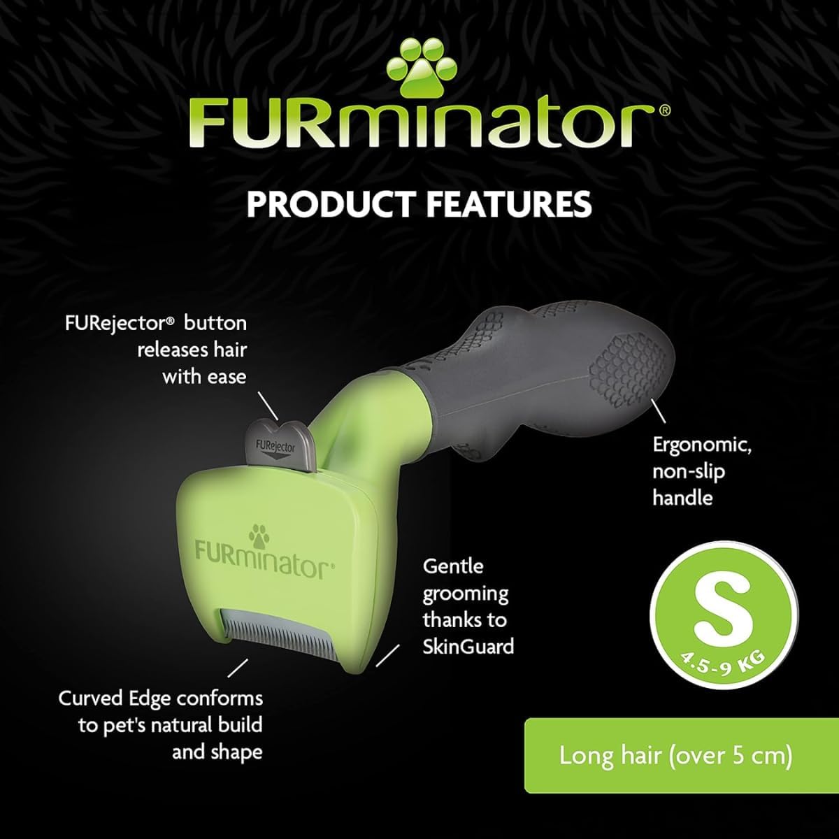 Thumbnail 2 de FURminator Outil Undercoat deShedding pour Chien à Poils Longs