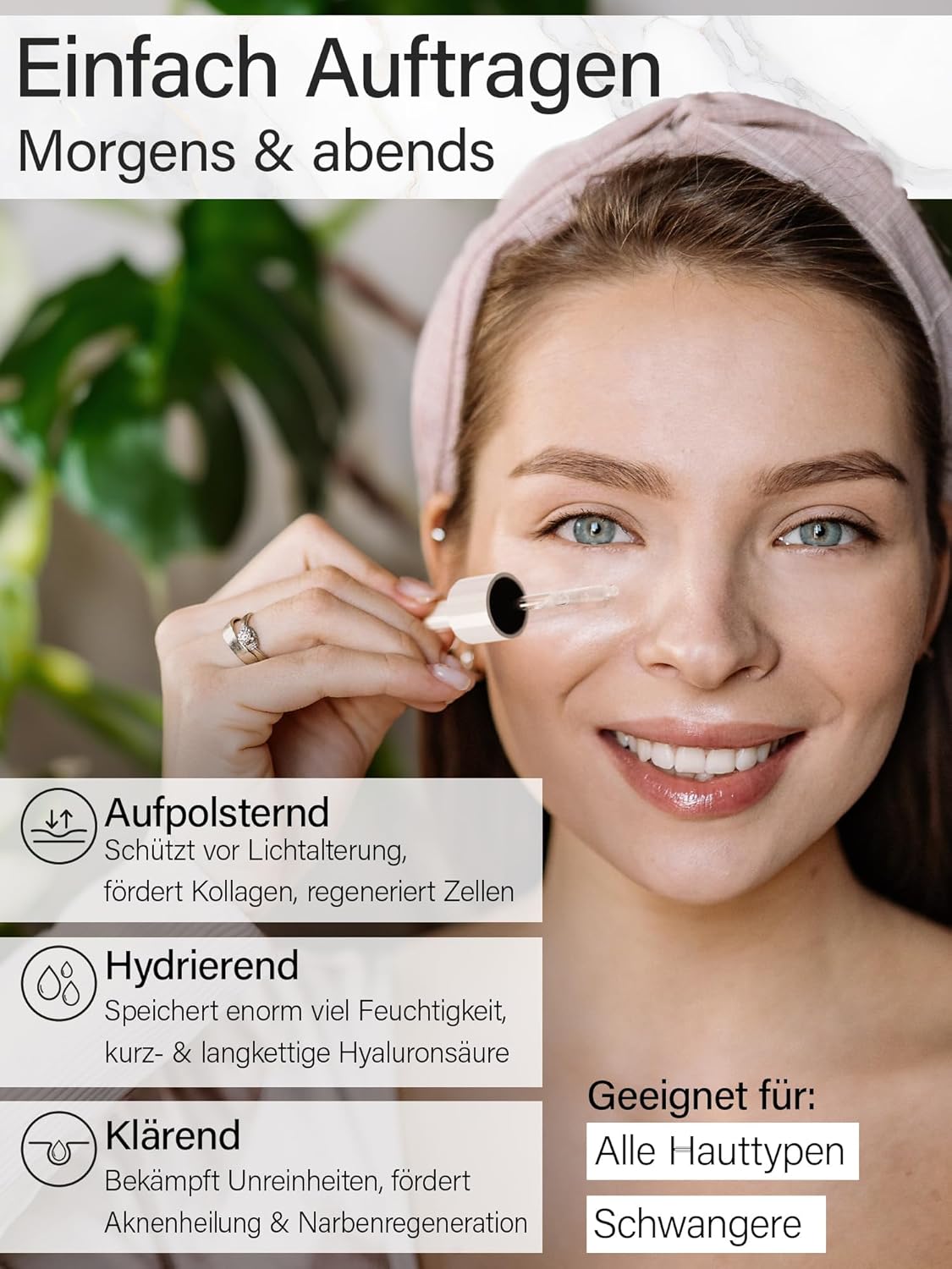 Thumbnail 4 de ROSENTAL ORGANICS Hyaluron Serum mit hochdosierter Bio-Hyaluronsäure (30 ml)