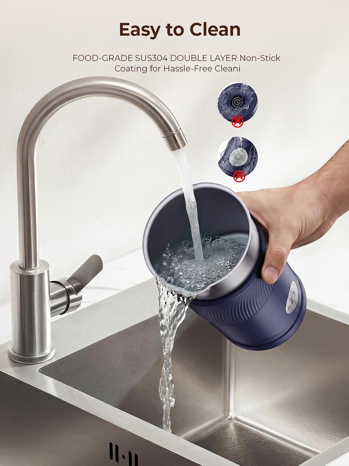 Thumbnail 5 de Electric Milk Frother 350ml