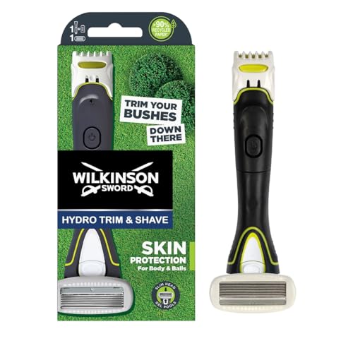 Detalle de Wilkinson Sword Hydro, rasoir et tondeuse 2-en-1 ⚙