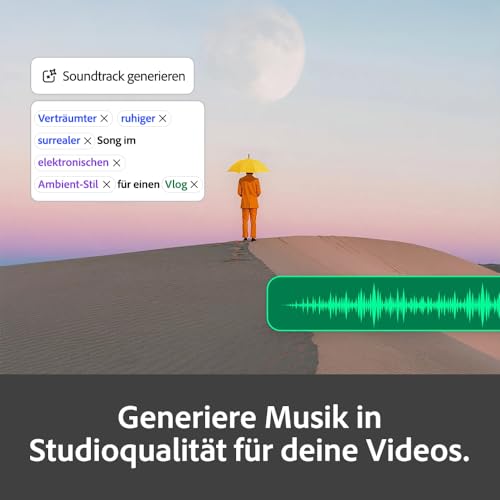 Thumbnail 5 de Adobe Firefly Standard inkl. KI-Video-Erstellung – 12 Monate Abo, 2000 AI Credits