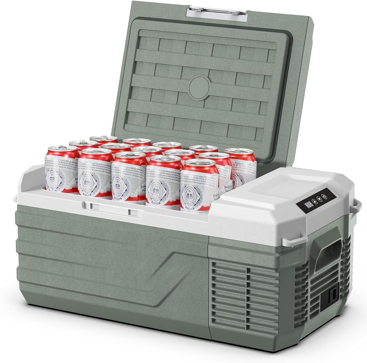 Alpicool NL15 15L Compressor Car Fridge Freezer – portable 12/24V DC & 100–240V AC cooling