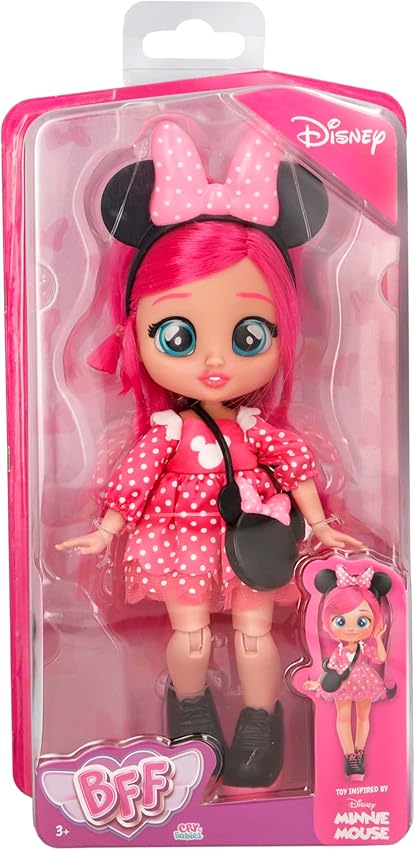 Thumbnail 5 de BFF by BEBÉS LLORONES Disney Minnie, muñeca articulada para 3+ años