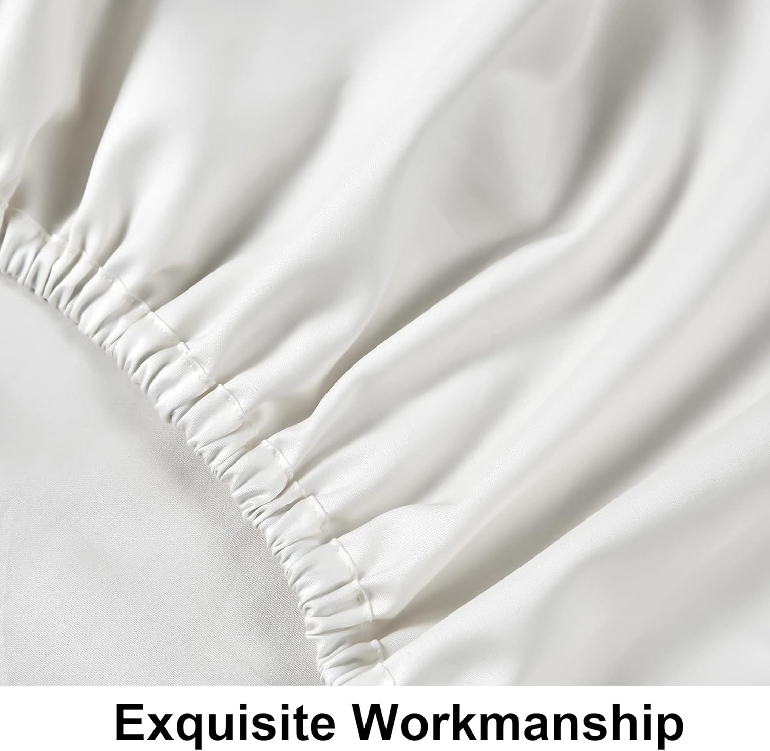 Detalle 2 de NTBAY 500 Egyptian cotton fitted sheet