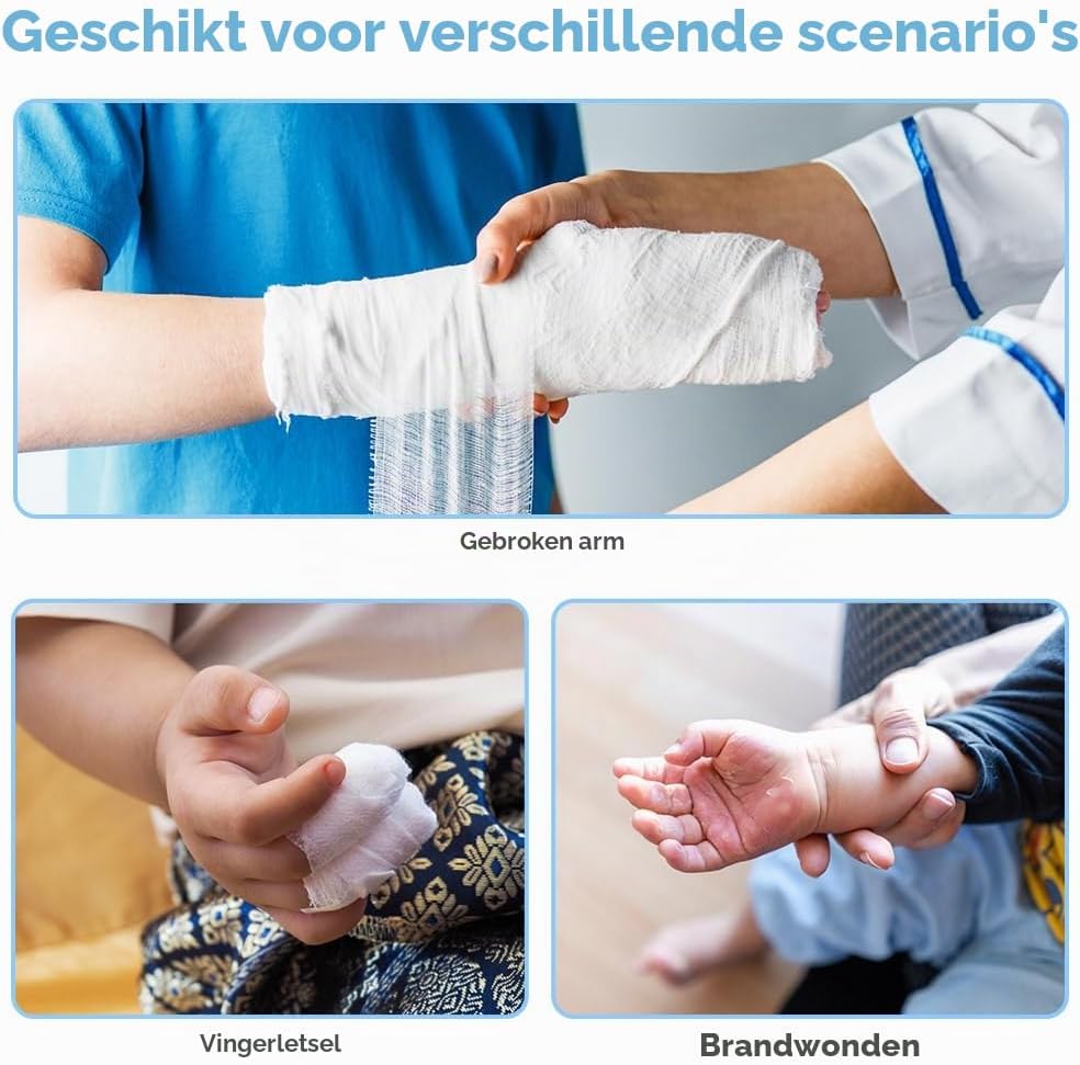 Detalle 1 de AOOWU N-2202 gipsbeschermer voor kinderen, herbruikbaar en waterdicht