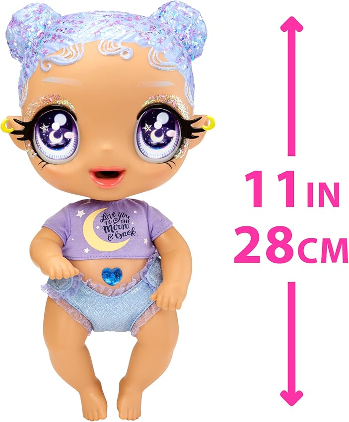 Detalle de MGA Selena Stargazer muñeca 3 cambios color