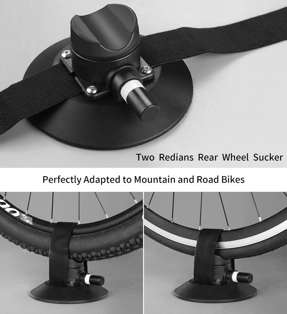 Detalle de ROCKBROS Suction Bike Rack Car Roof Bike Rack with Quick Release Aluminium Alloy