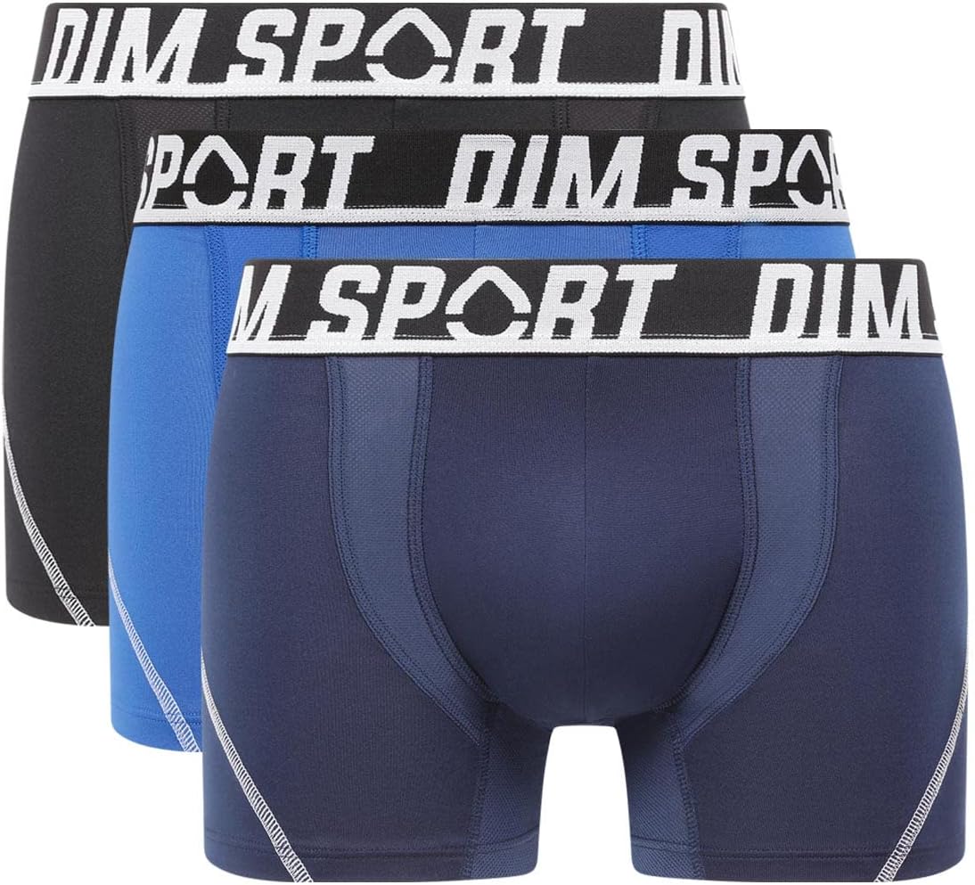 Detalle de DIM Boxer Homme Sport lot de 3 đ©Č