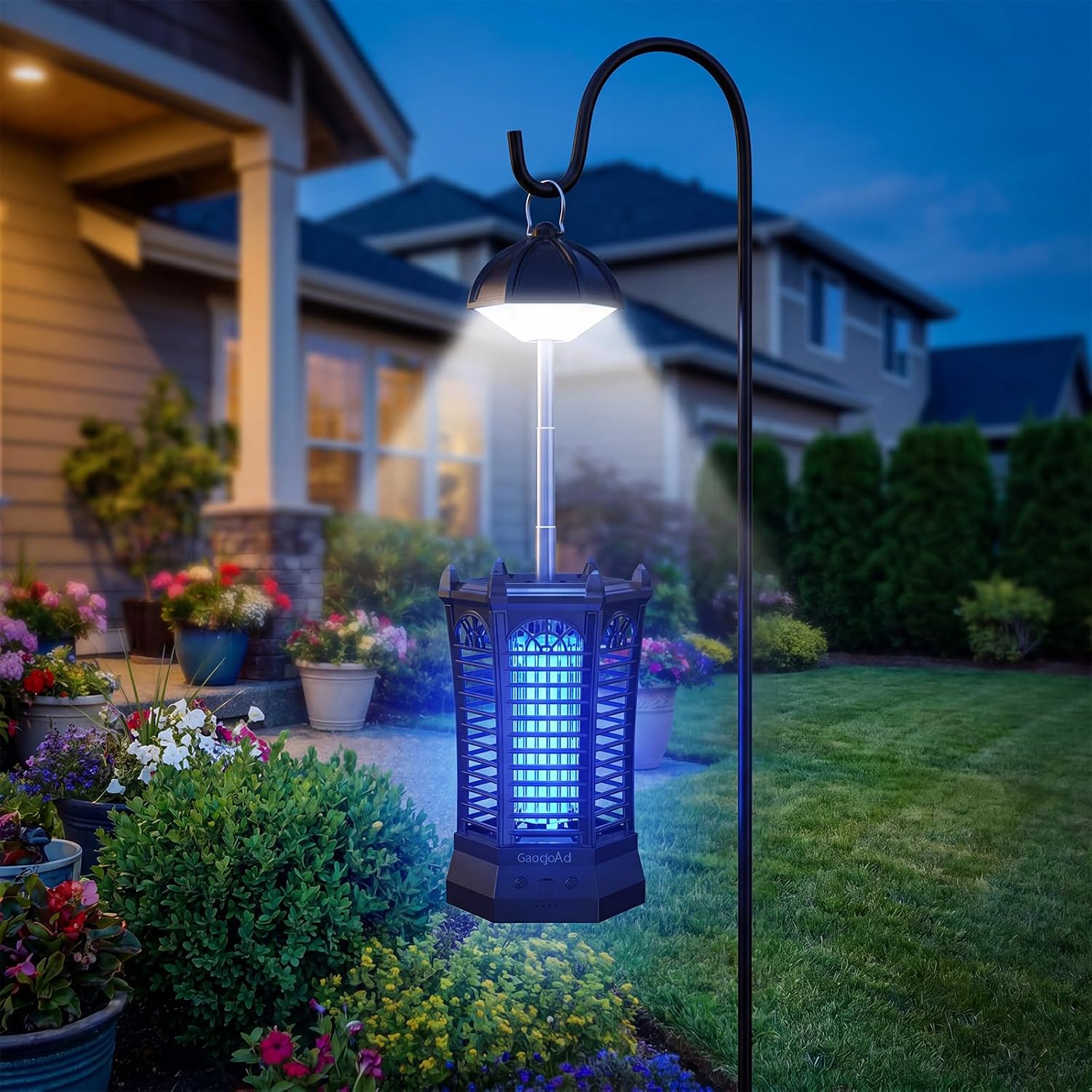 Thumbnail 6 de GooQand Bug Zapper: 3-in-1 Rechargeable Outdoor Mosquito Killer with Telescopic Rod