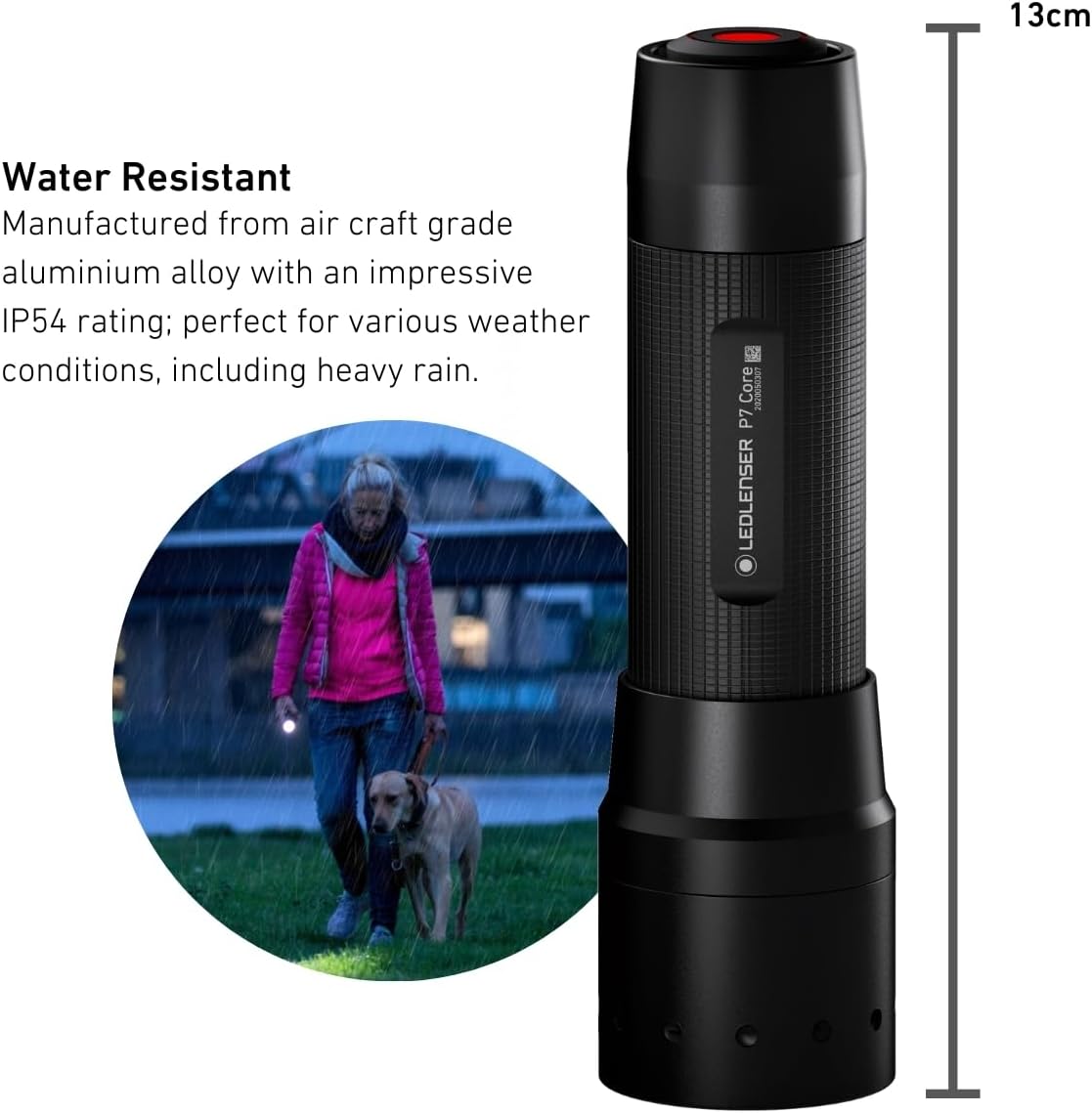 Thumbnail 3 de Ledlenser P7 Core (2020) LED Torch — 450 lm, Up to 25h, Focusable 300m Beam, AAA powered
