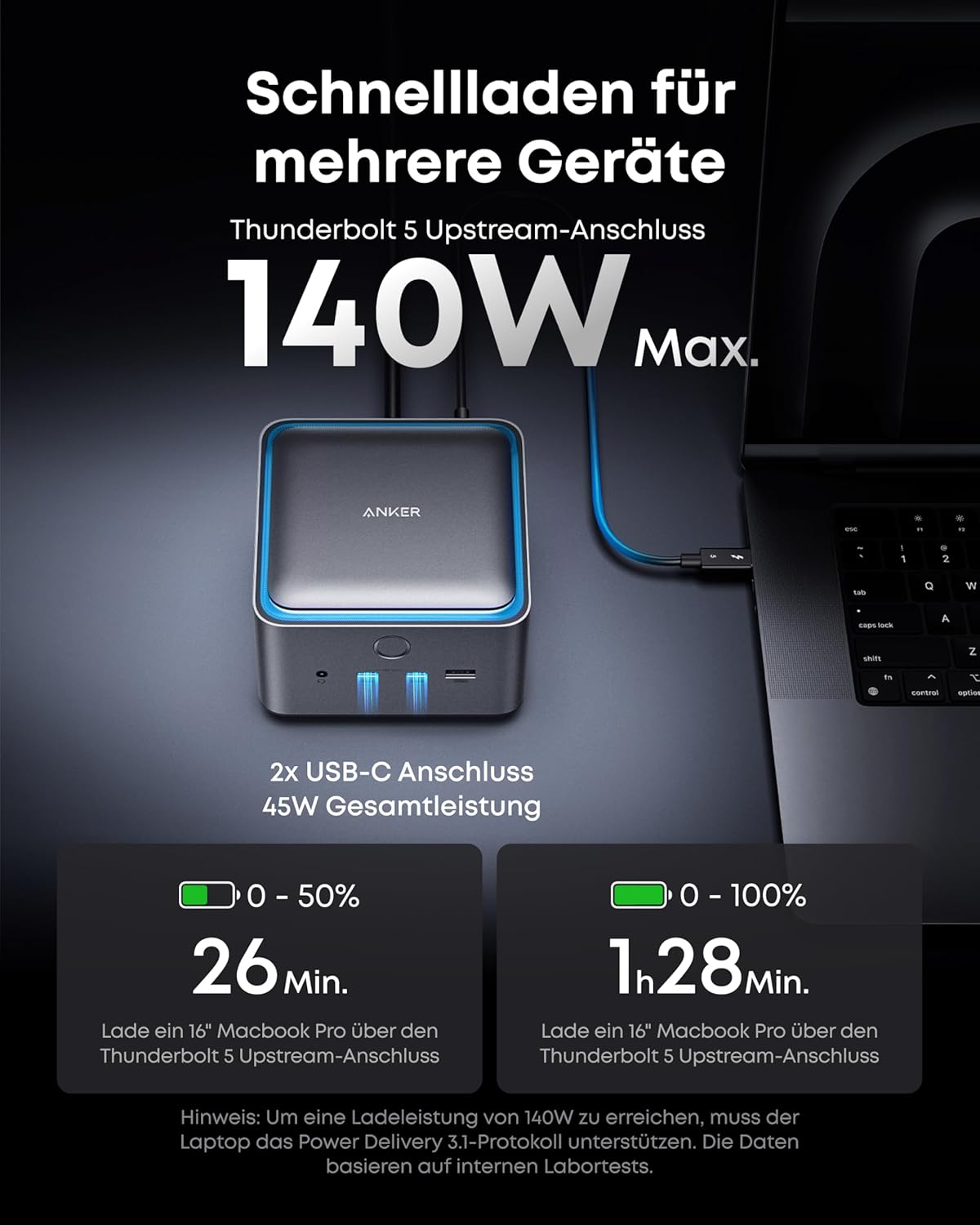 Thumbnail 5 de Anker Prime TB5 Docking Station 140W