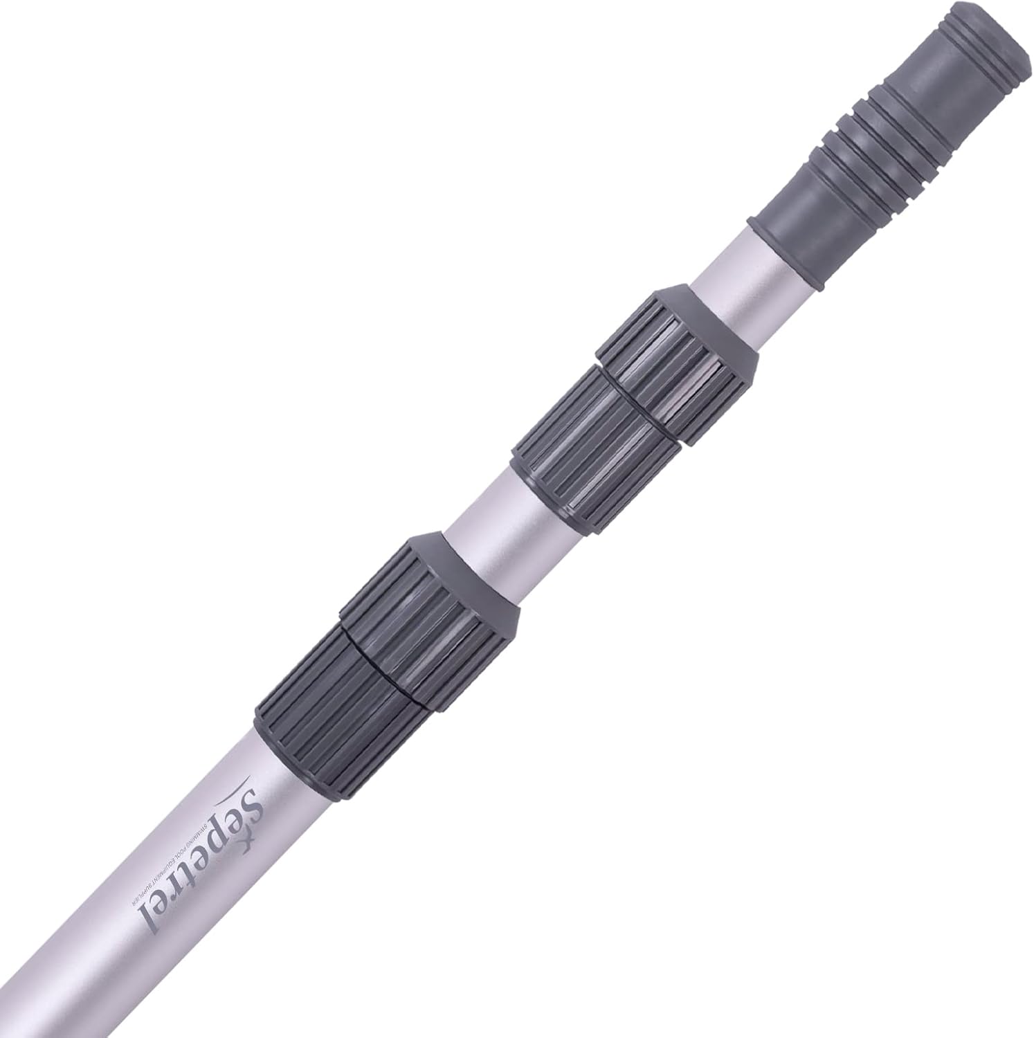 Detalle de Sepetrel RKP-15 15-Foot Telescoping Pool Pole, Aluminum, 1-1/4-Inch Connection