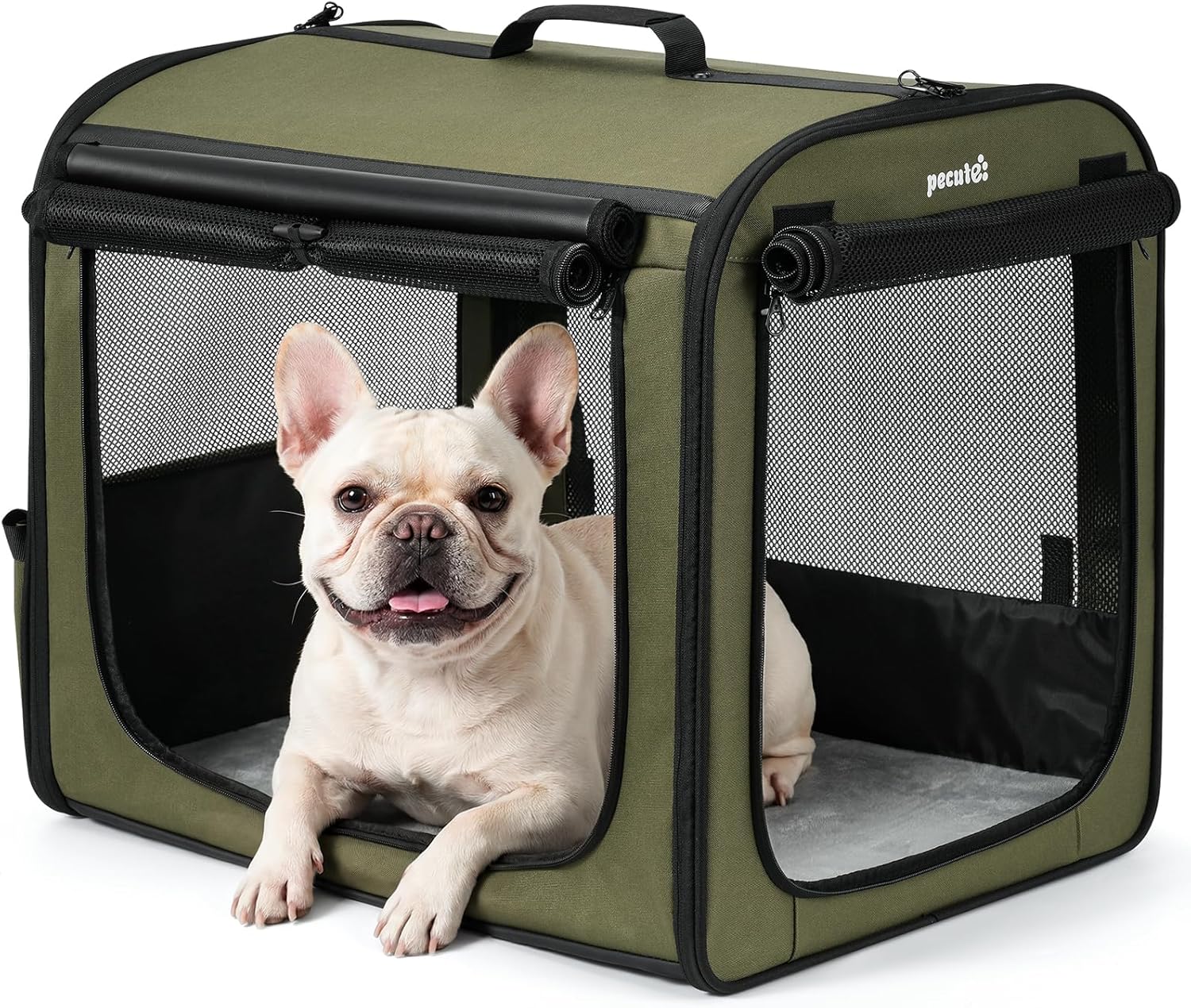 Detalle de Dog car carrier crate 61×45×52 cm