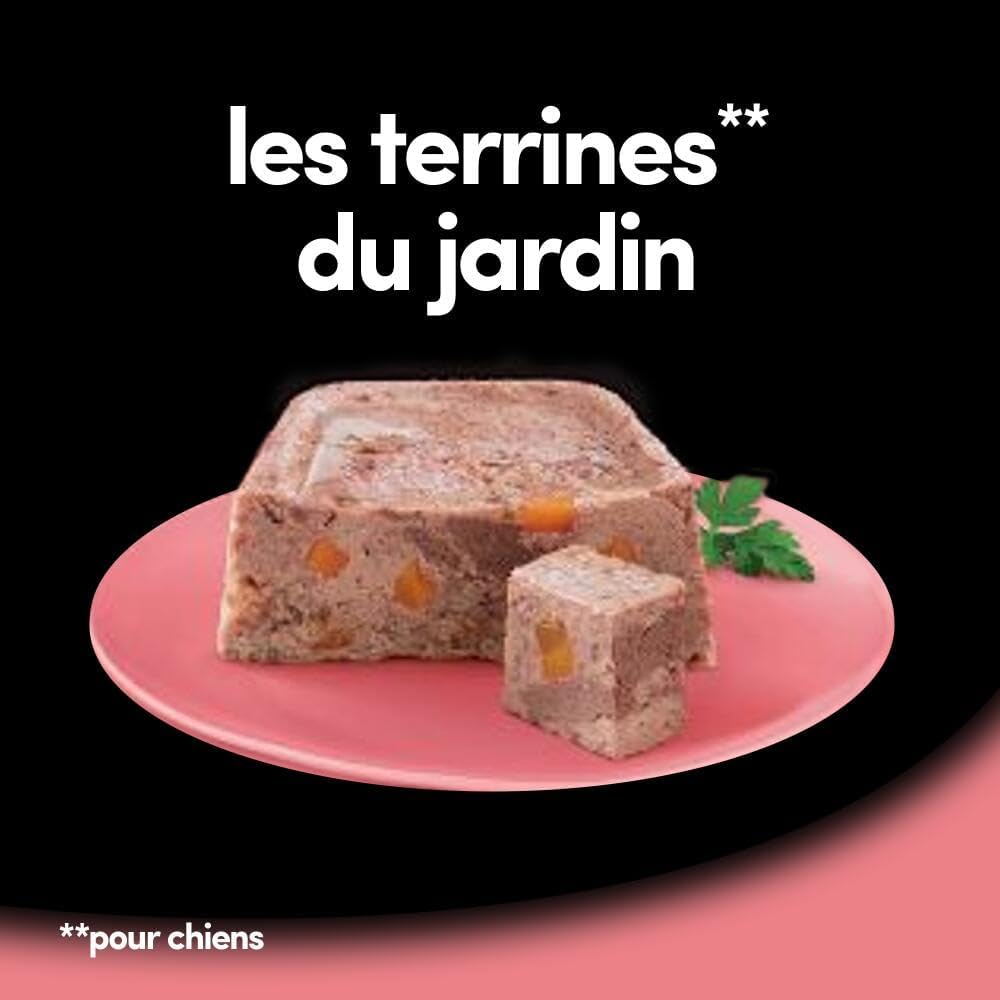 Detalle de Cesar Les Inspirations du Jardin – Barquettes de Veau en terrine pour Chien Adulte (20 barquettes de 300 g)