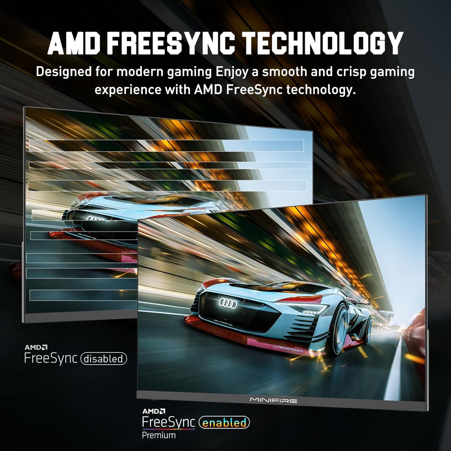 Thumbnail 4 de Minifire MFG25X1 Pro 24.5-inch 300Hz Full HD fast IPS gaming monitor