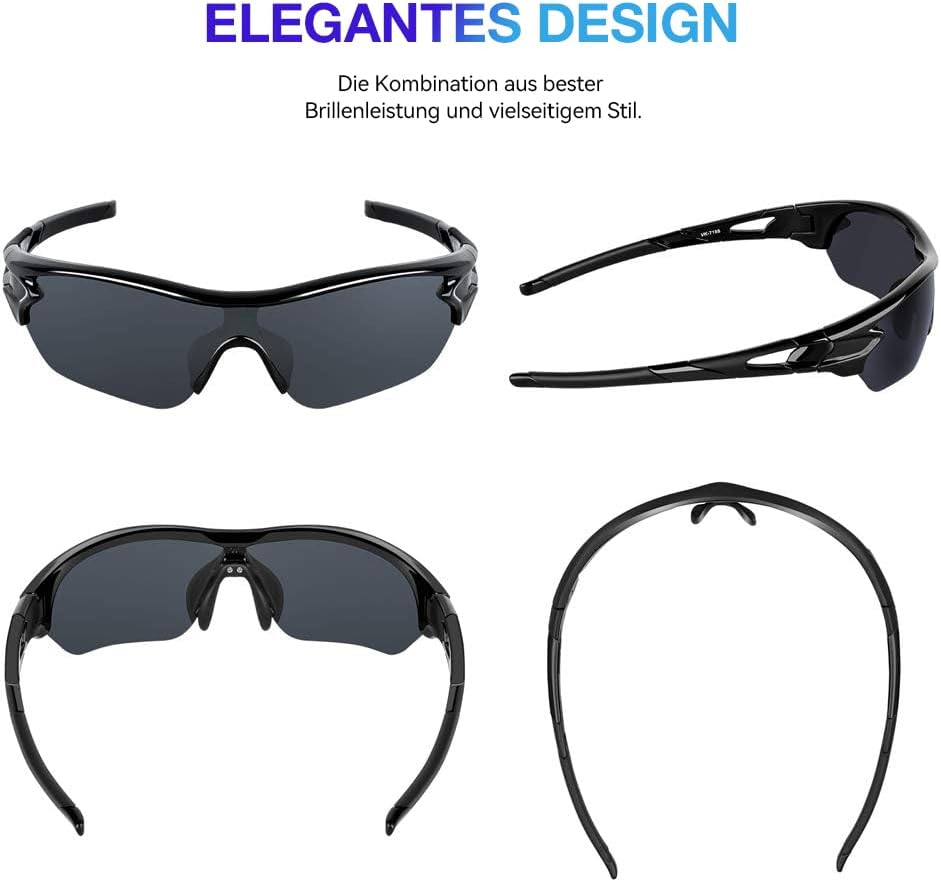 Detalle de BEACOOL Polarized Sports Sunglasses UV400 🕶