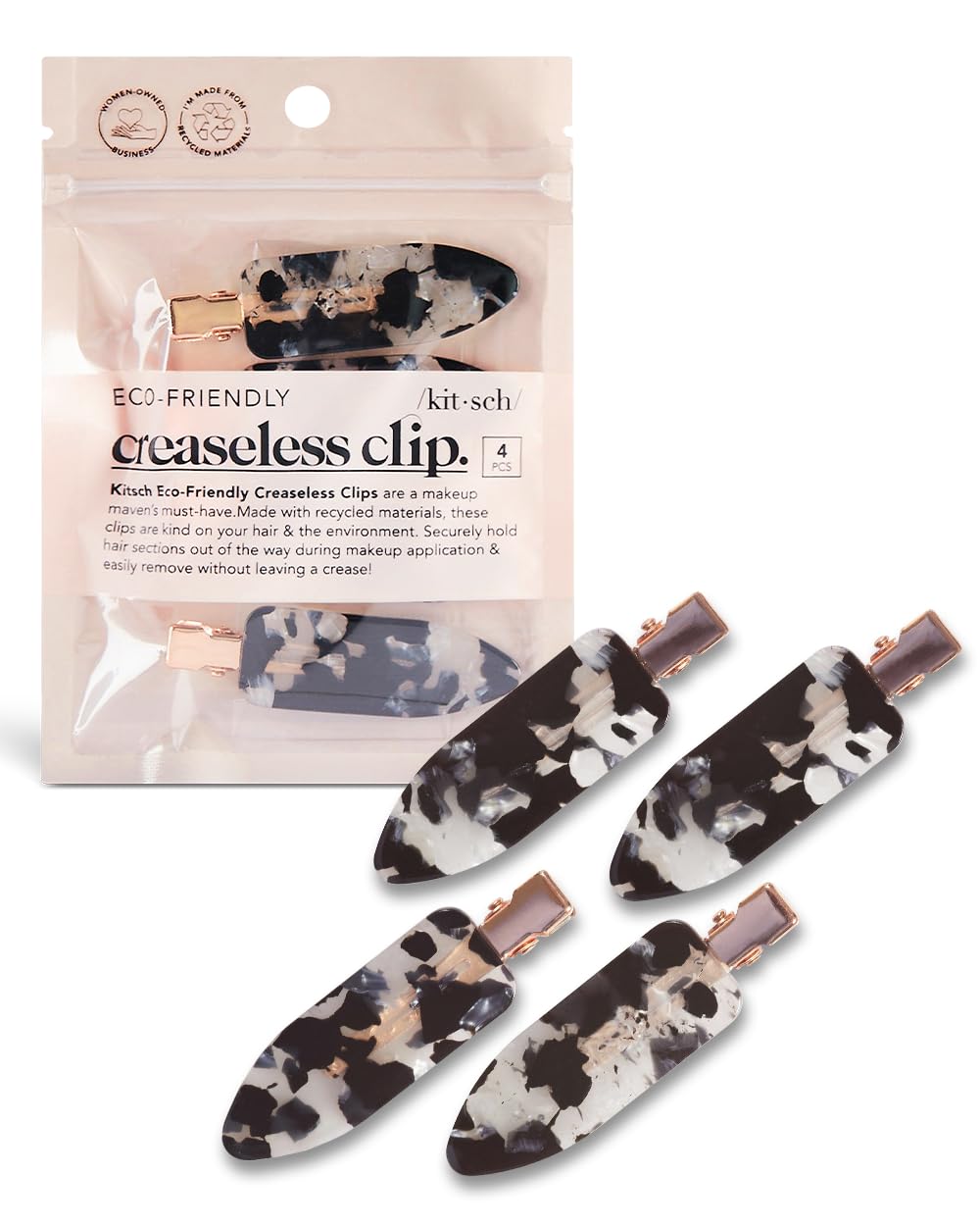 Detalle de Kitsch Creaseless Hair Clips 4pcs ๐โ