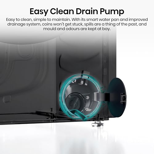 Thumbnail 15 de Hisense 9kg Washing Machine WF1I9042BBP – Black, 1400rpm, Steam Hygiene & 15 Programmes