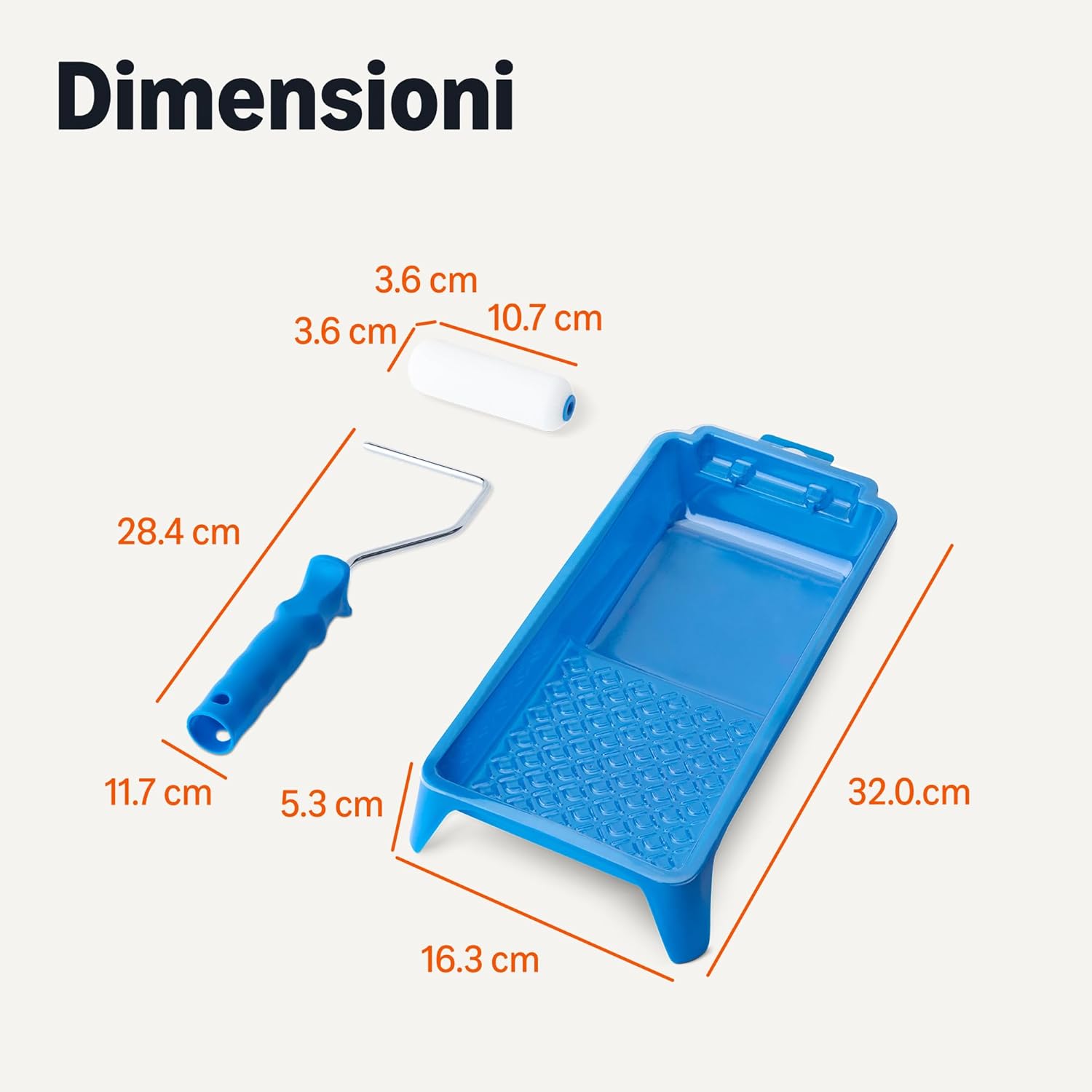 Thumbnail 4 de Amazon Basics Kit di rulli in schiuma da 10,2 cm – confezione da 8