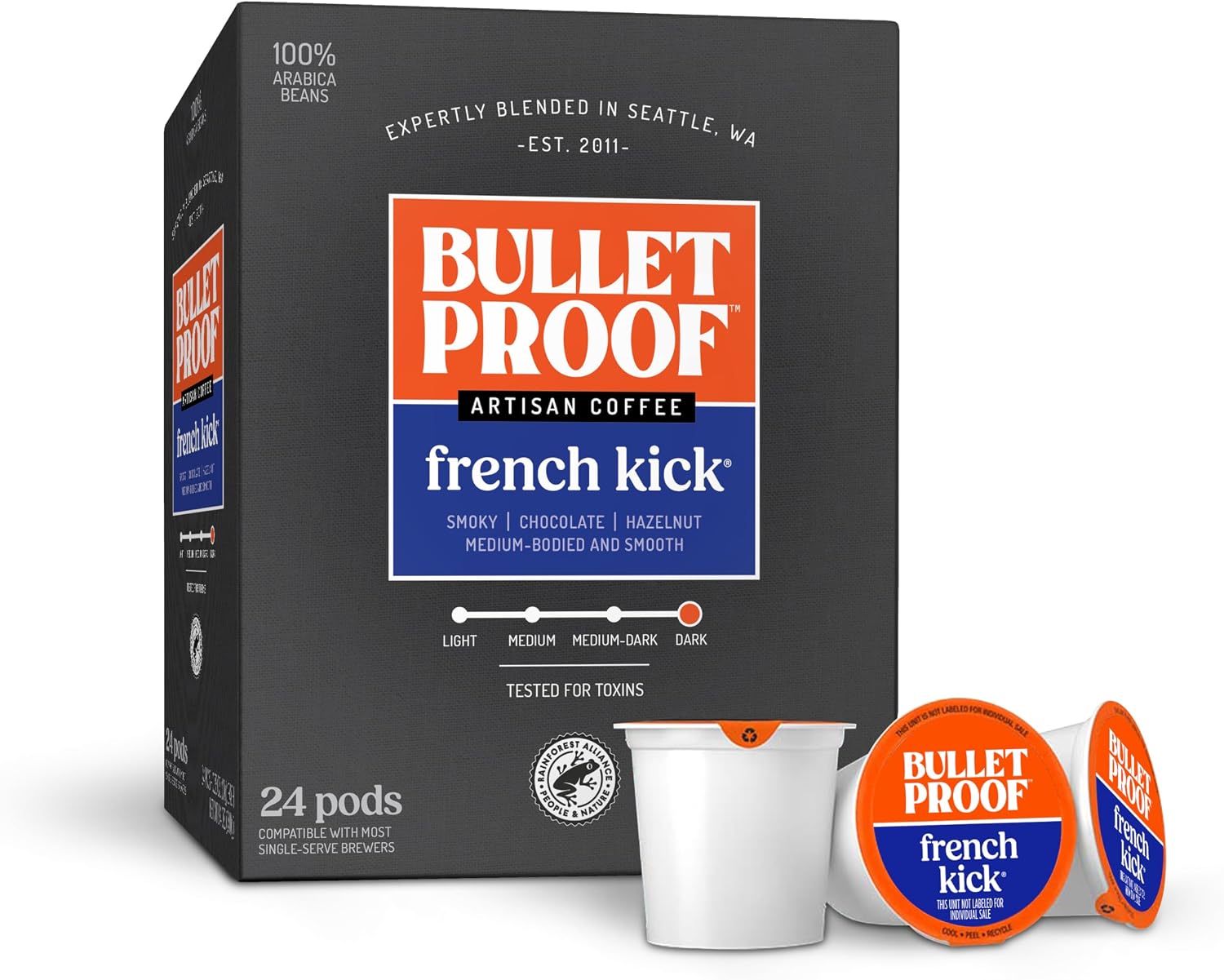 Detalle de Bulletproof Coffee Pods 24 Count