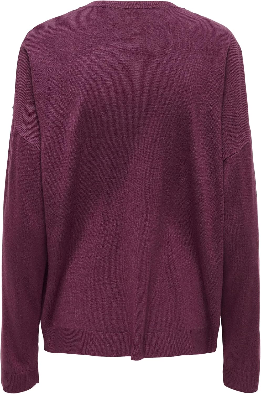 Detalle de ONLY Onlstarry LS Sequin Boxy V-Neck Knit Donna