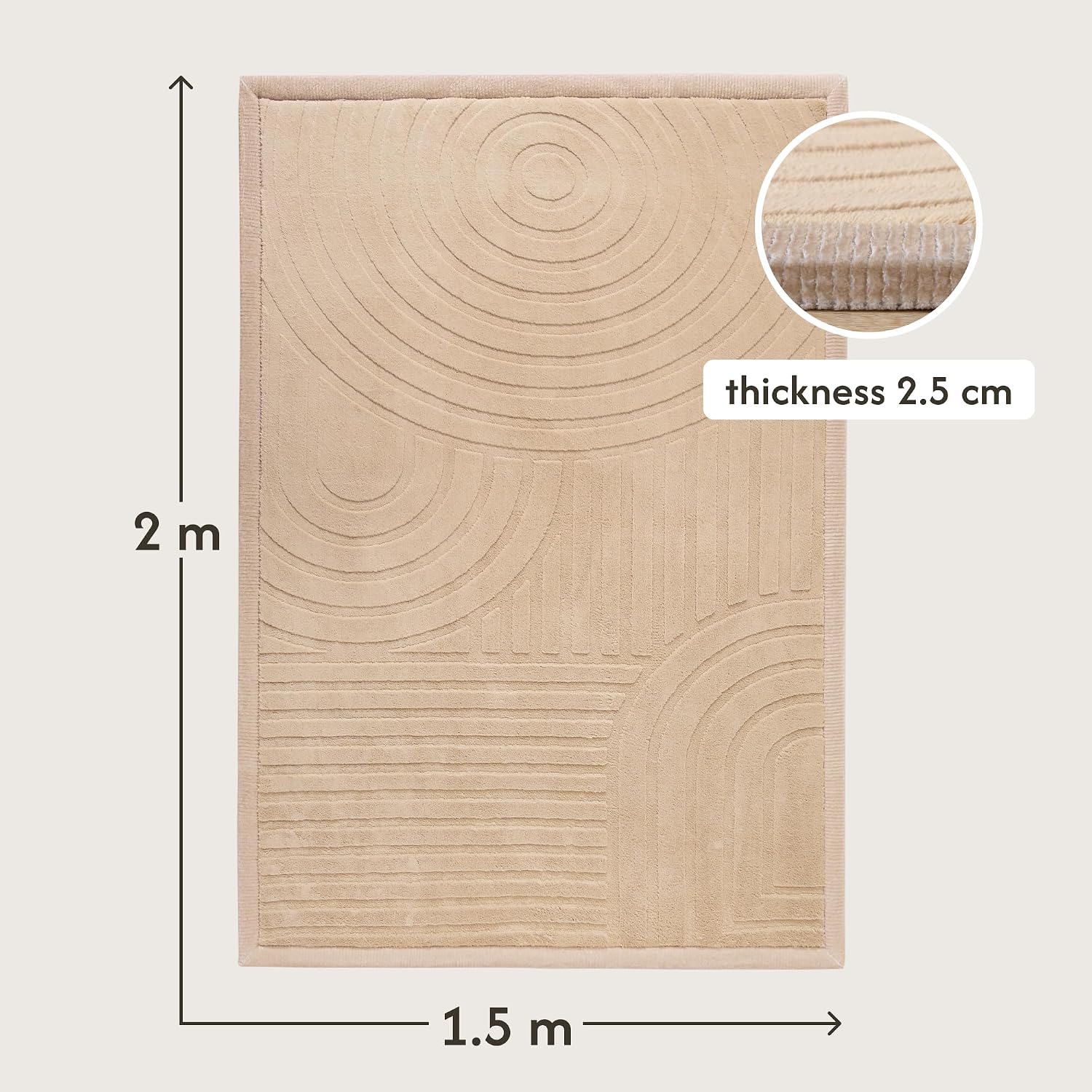 Detalle 2 de Premium Large Coral Velvet Baby Play Mat 200x150x2.5cm (Blue) – memory foam tatami-style rug with non-slip backing