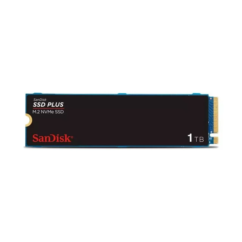 Detalle de Sandisk SDSSDA3N 1TB NVMe M.2 PCIe Gen3: rendimiento rápido para juegos y creación