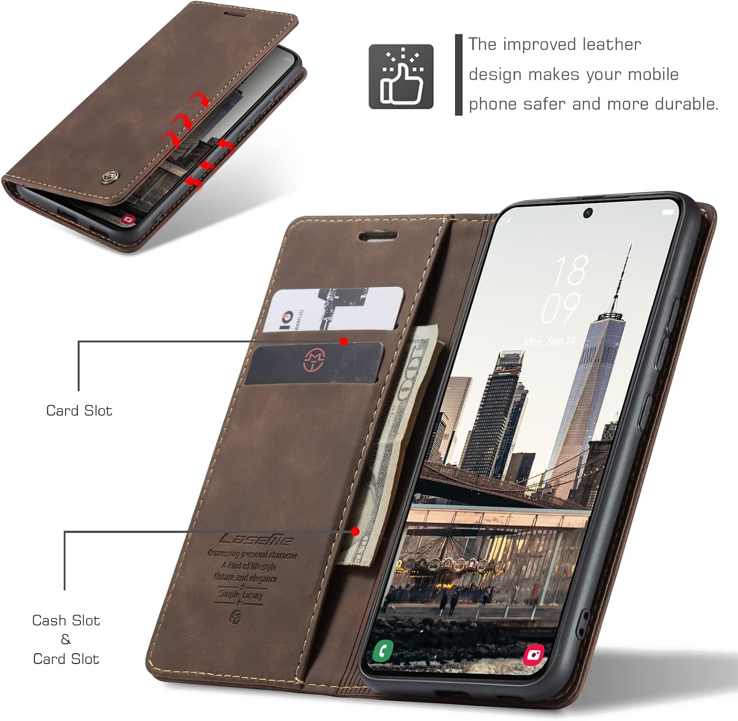 Detalle 2 de Handyhülle für Galaxy S22 Plus, Klappcase