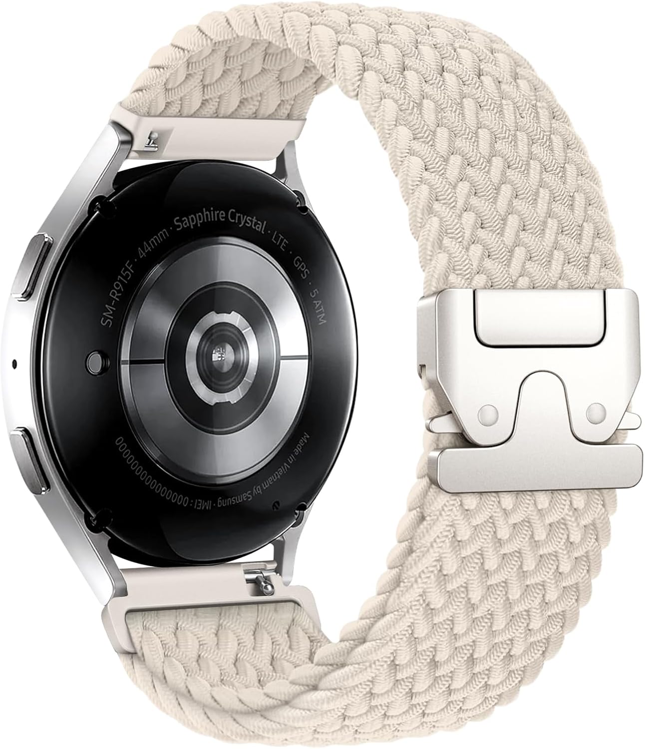 Detalle de Samsung Galaxy Watch braided 20mm nylon strap