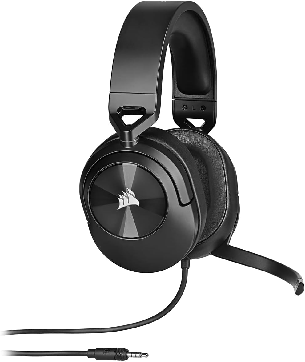 Detalle 2 de Corsair HS55 Surround: Casque de Jeu Filaire Multiplateforme léger, confort toute la session