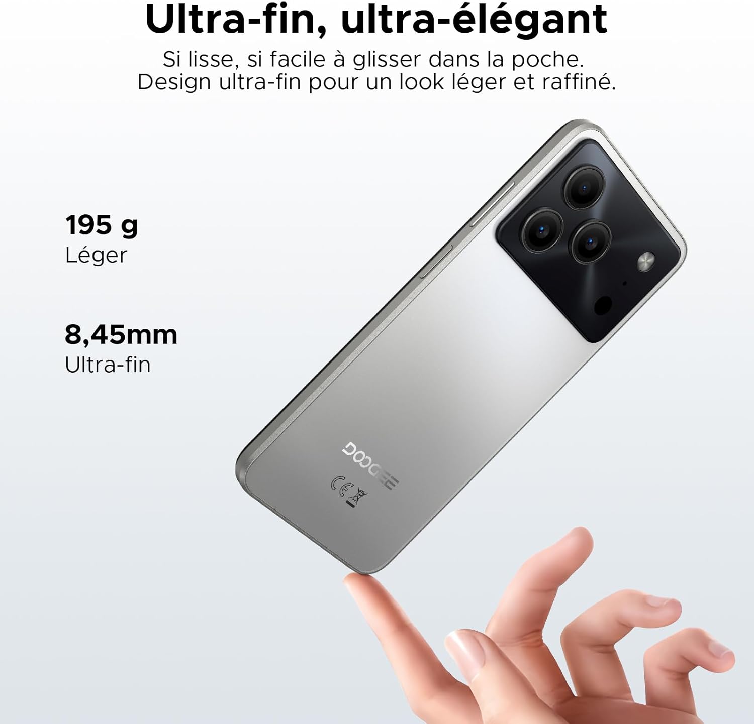 Thumbnail 2 de DOOGEE Note56 smartphone pas cher 6150 mAh