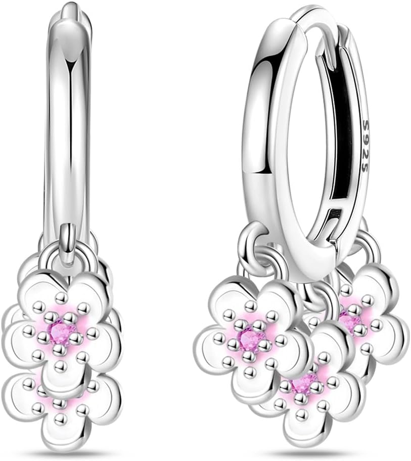 Imagen de Stilvolle Damen Ohrringe 925 Silber Huggies Kubische Zirkonia en OfertitasTOP