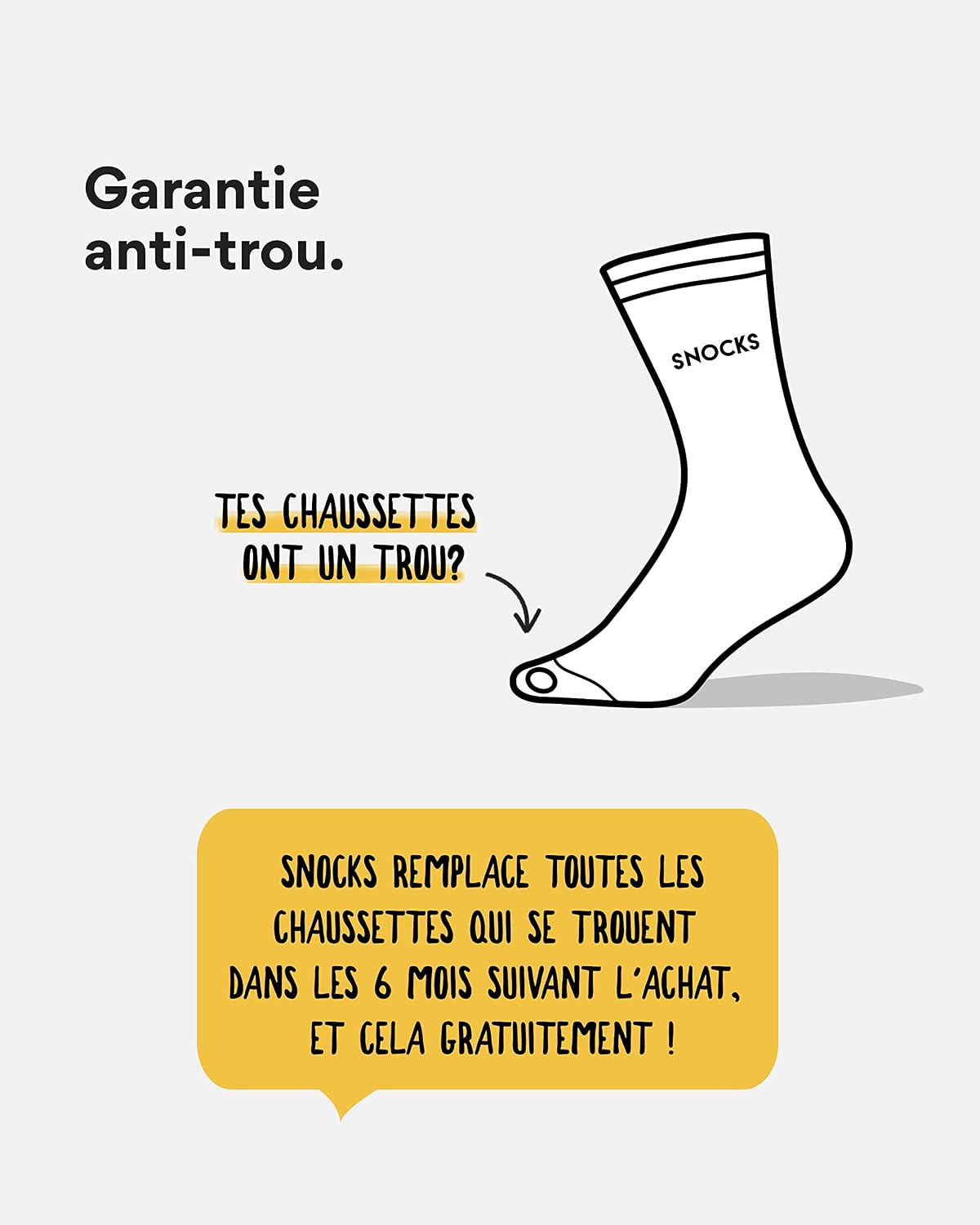 Thumbnail 5 de Snocks Chaussettes sport lot de 4