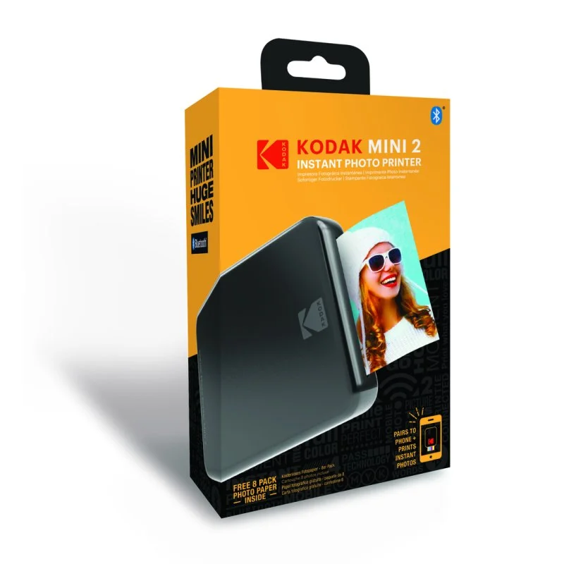 Thumbnail 2 de Kodak Mini 2: Impresora fotográfica portátil con NFC y Bluetooth para imprimir en 2x3 desde tu móvil