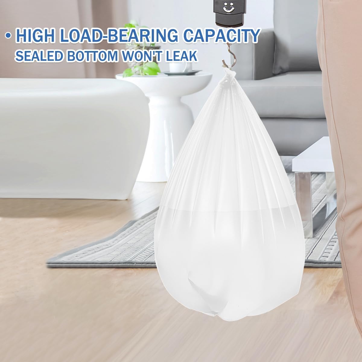 Detalle 2 de XUXRUS 10L Small Trash Bin Bags 120 Pack