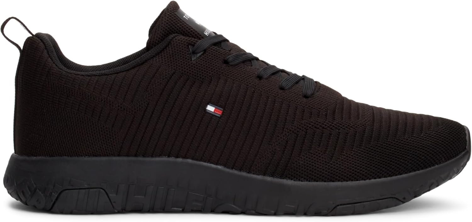 Thumbnail 6 de Tommy Hilfiger Herren Runner Sneaker Corporate Knit Rib – leichte Sportschuhe aus gestricktem Obermaterial