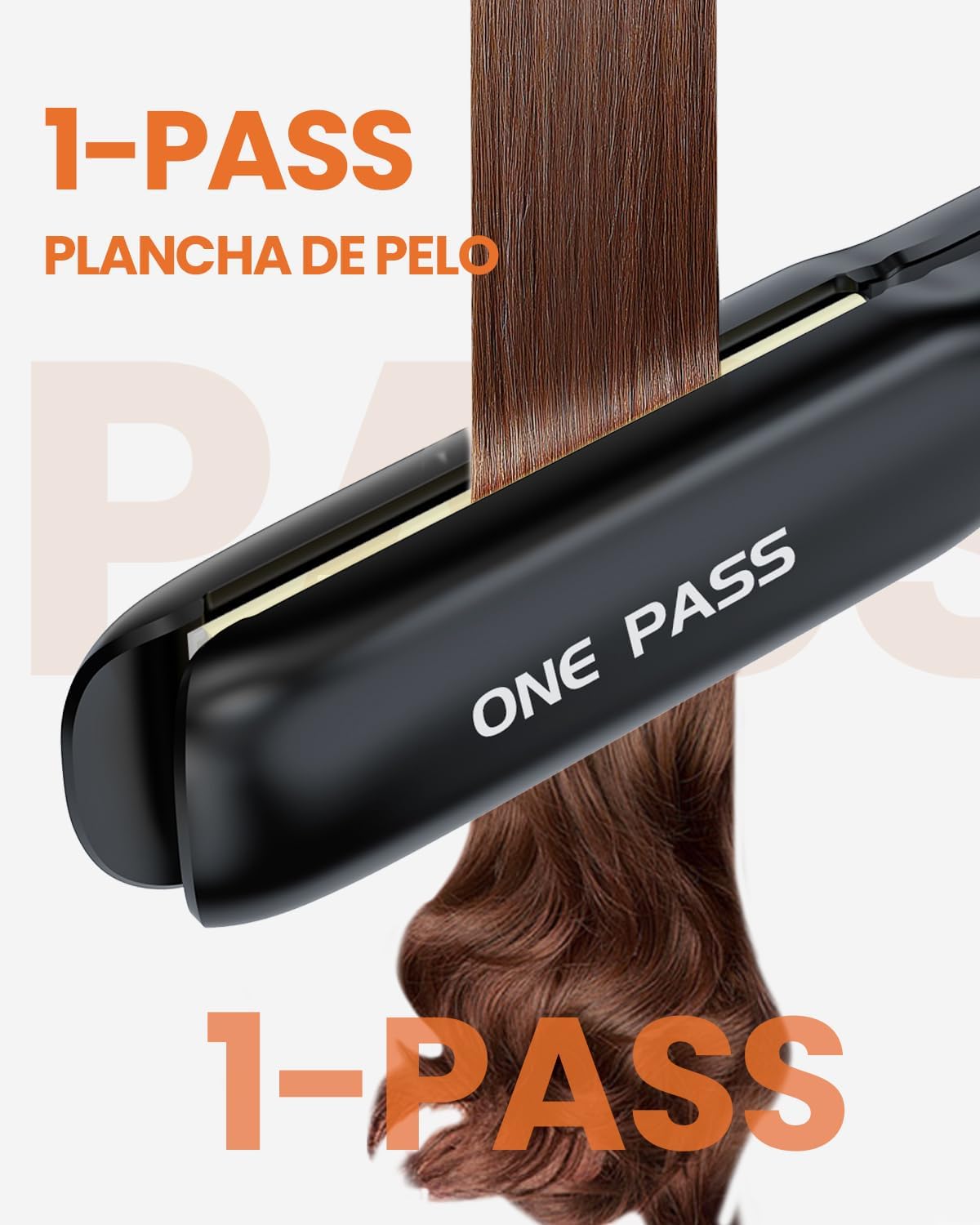 Thumbnail 2 de Faszin 2 en 1 Plancha de Pelo Titanio ✨ Calienta en 20s