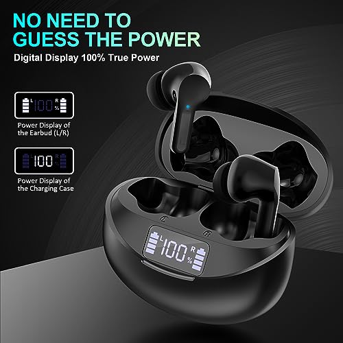Thumbnail 6 de Cervanta Wireless Earbuds with LED Display: Hi-Fi Sound in a Lightweight, Sweat-Resistant Pack