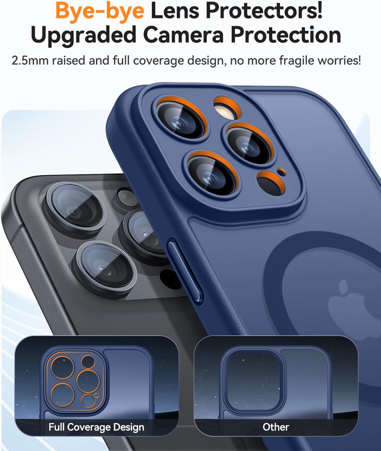 Thumbnail 2 de CANSHN Magnetic iPhone 15 Pro Case 6.1