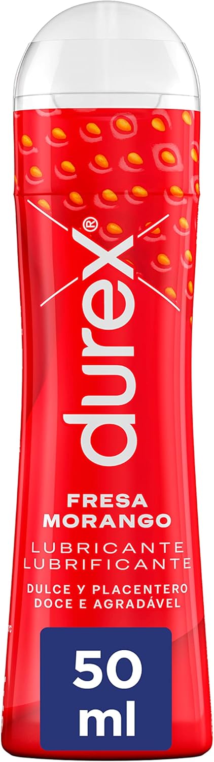Detalle de Durex Lubricante Fresa Sabor y Aroma - 50 ml 🍓