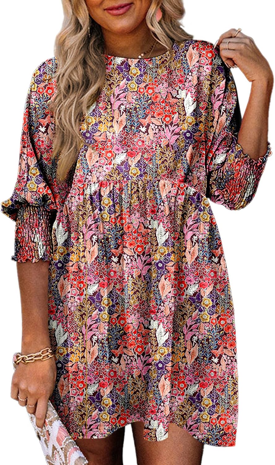 Detalle de Dokotoo Women's Babydoll Dress, Polyester
