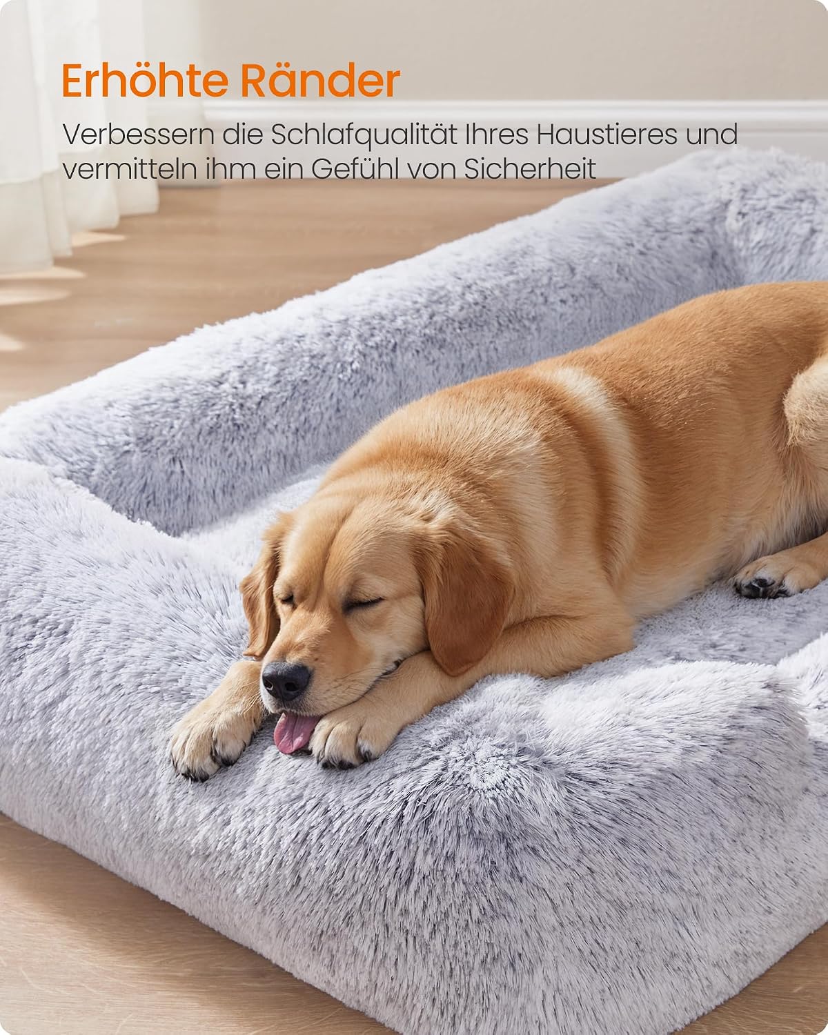 Thumbnail 2 de Feandrea Hundebett Hundekissen 106x75x20 cm