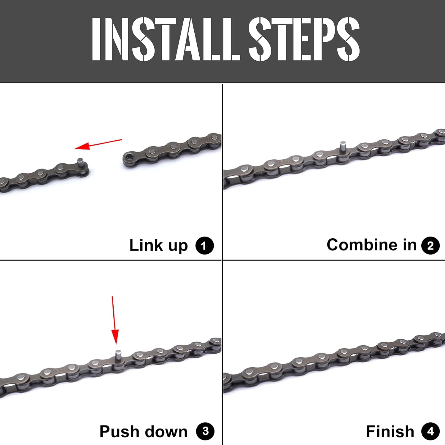 Detalle 2 de Hycline 6/7/8-Speed Bike Chain