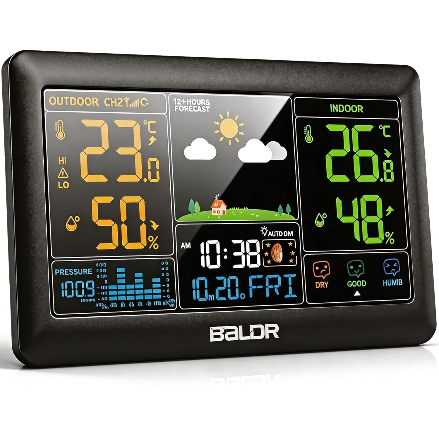 Konsen Wetterstation 7,4 Zoll 📡