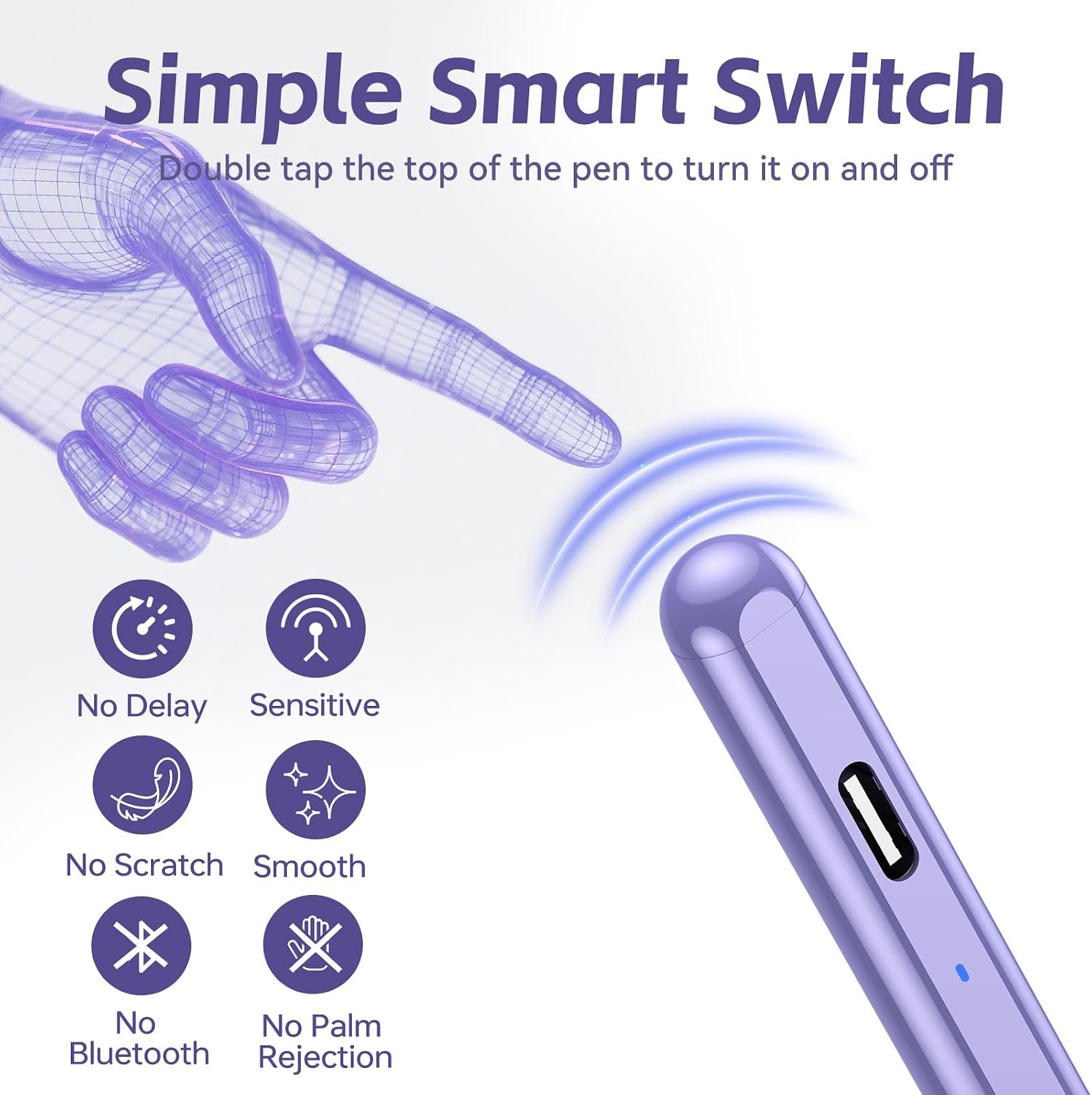 Detalle 2 de Touchscreen-Stylus Pen mit 1,5 mm POM-Spitze