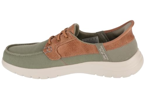 Detalle 2 de Skechers Go Flex Palmilla Mujer 👟 Olive, Talla 39 EU