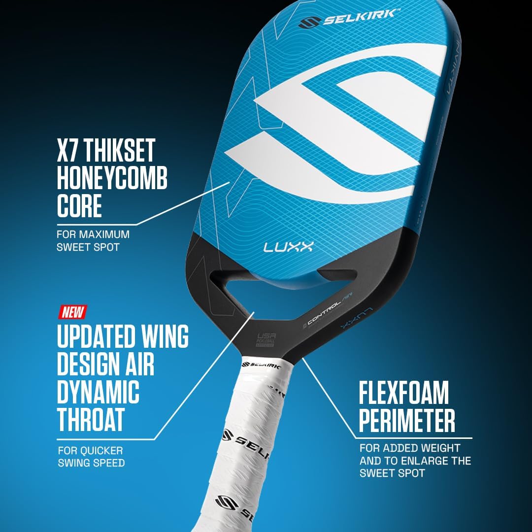 Thumbnail 6 de Selkirk Sport Labs Project 007 Pickleball Paddles — InfiniGrit Carbon Fiber with Octagonal Grip